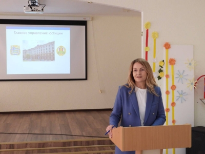 Рабочая поездка начальника главного управления юстиции в Мядельский район