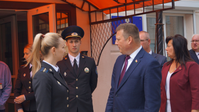 Министр юстиции Сергей Хоменко посетил Дзержинский район Минской области