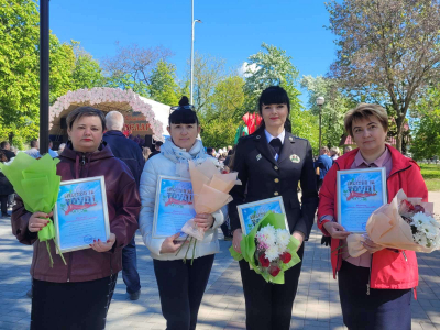 Председатель профсоюзной первички ОПИ Слуцкого района получила благодарность за добросовестный труд