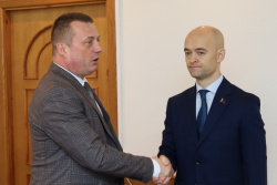 Заместитель Министра юстиции Дмитрий Костюкевич представлен коллективу центрального аппарата ведомства
