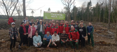 Сотрудники ОПИ Любанского района Минской области участвуют в акции «Неделя леса-2023»