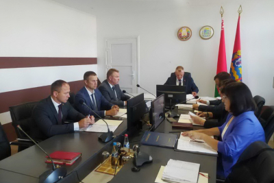 Заместитель Министра юстиции Олег Кот посетил с рабочим визитом г. Марьина Горка